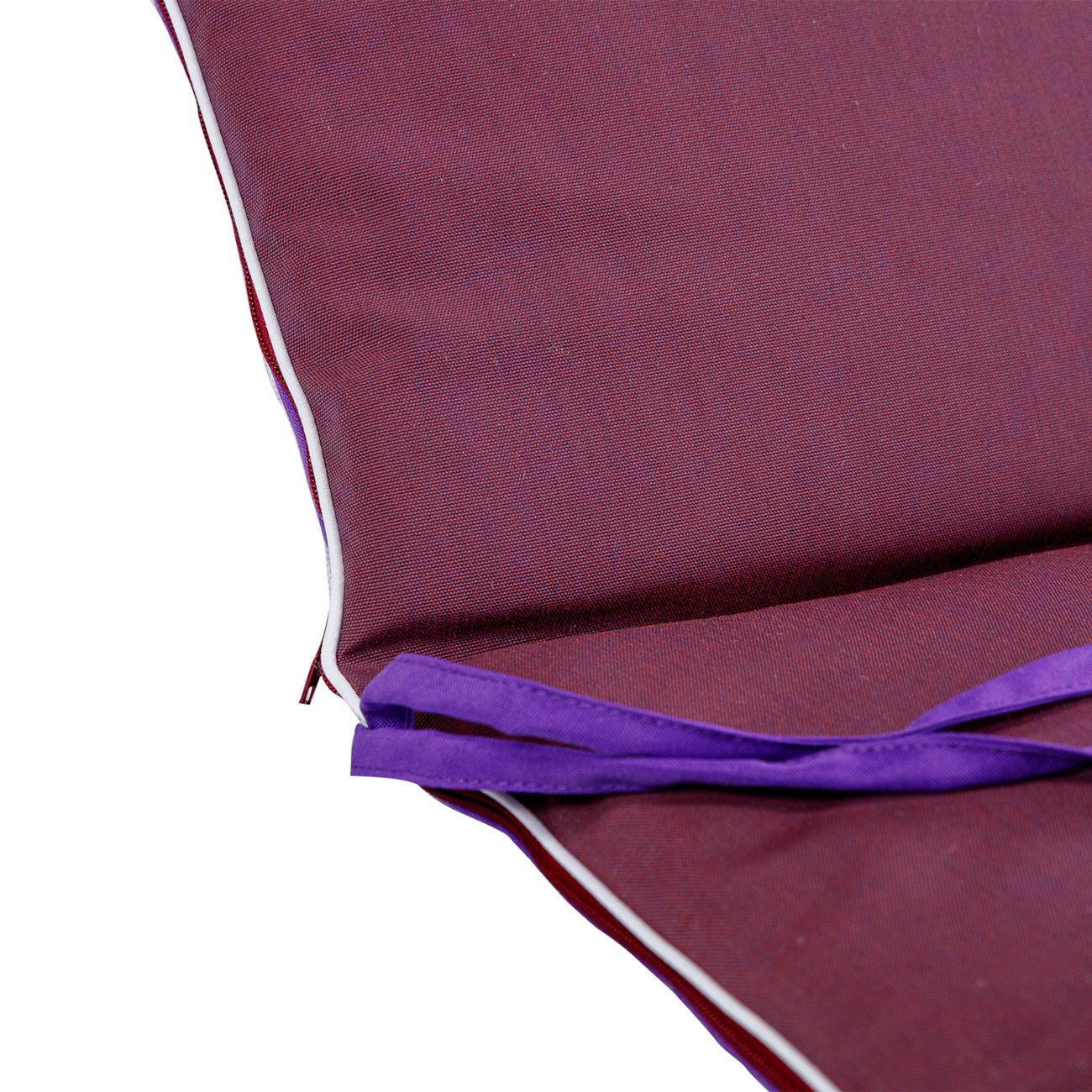 Матрас для шезлонга Ost-Fran TRIO тексилк 183/200 189x58x5 см Баклажан (3762) - фото 3 Матрас для шезлонга Ost-Fran TRIO тексилк 183/200 189x58x5 см Баклажан (3762) - фото 3