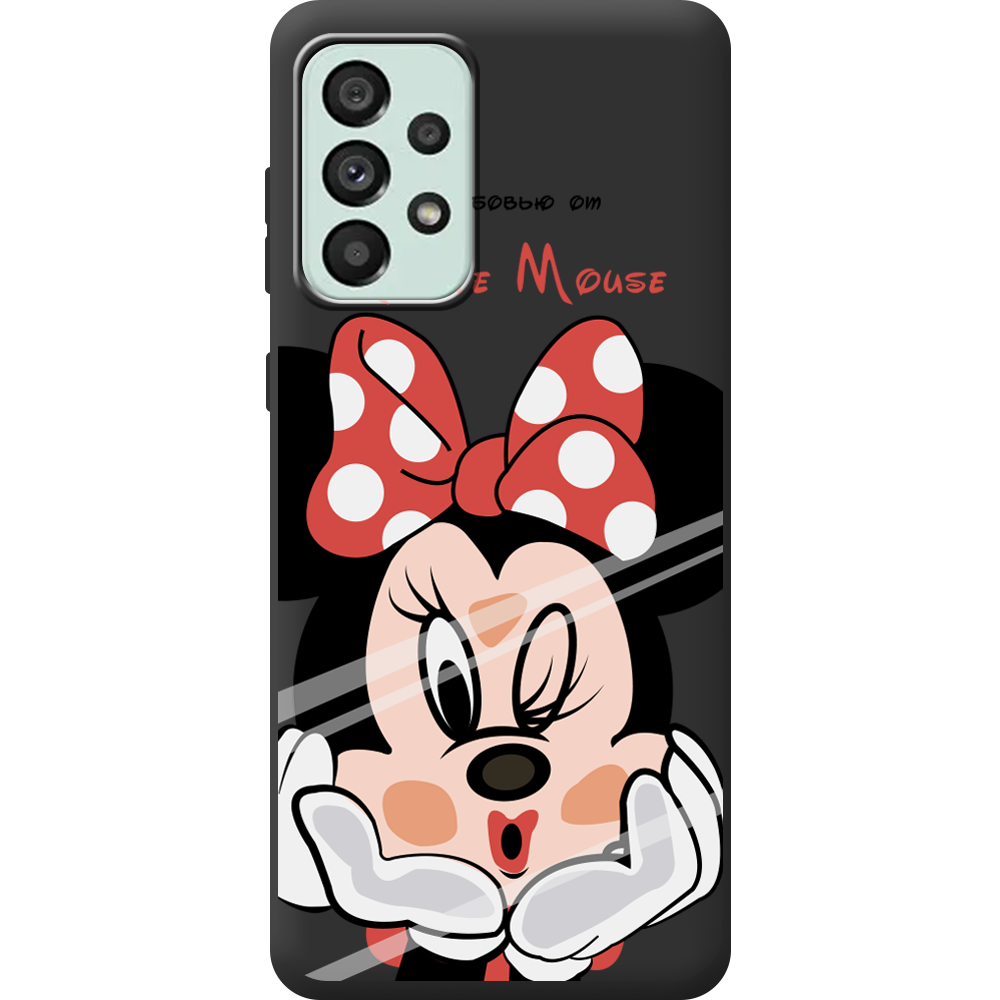 Чехол BoxFace Samsung Galaxy A53 5G (A536) Lady M Черный силикон (44112-cc59-44170)