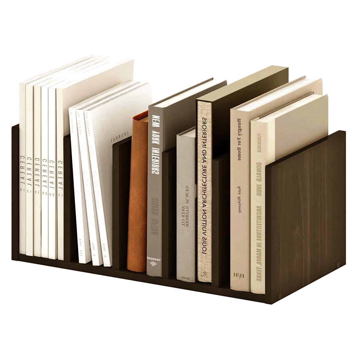 Полка книжная настольная из дерева Кралора Мокко (КПА-001210)