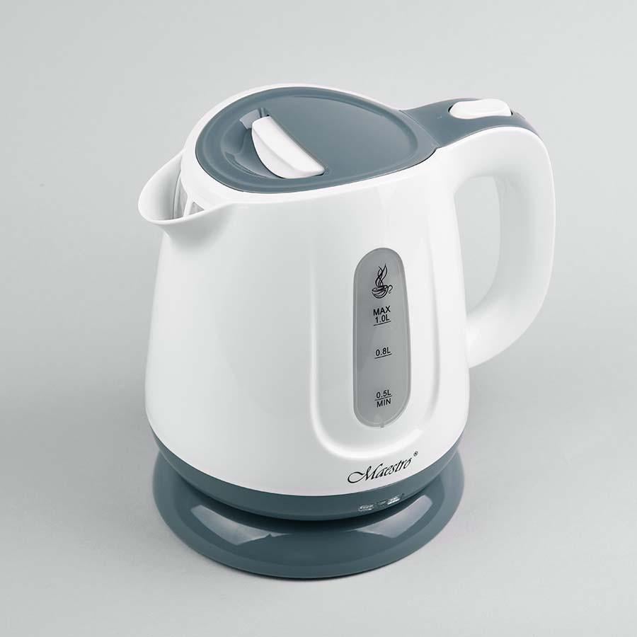 Электрочайник Maestro MR-013 1 л Белый/Серый