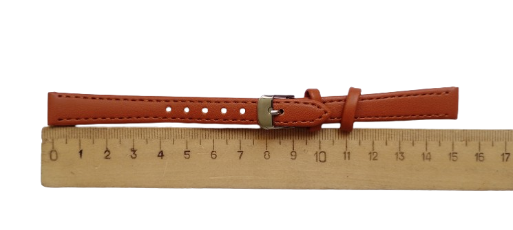 Ремінець для годинника Toscana шкіряний гладкий 12х155 мм Світло-коричневий (3651) - фото 3 Ремінець для годинника Toscana шкіряний гладкий 12х155 мм Світло-коричневий (3651) - фото 3