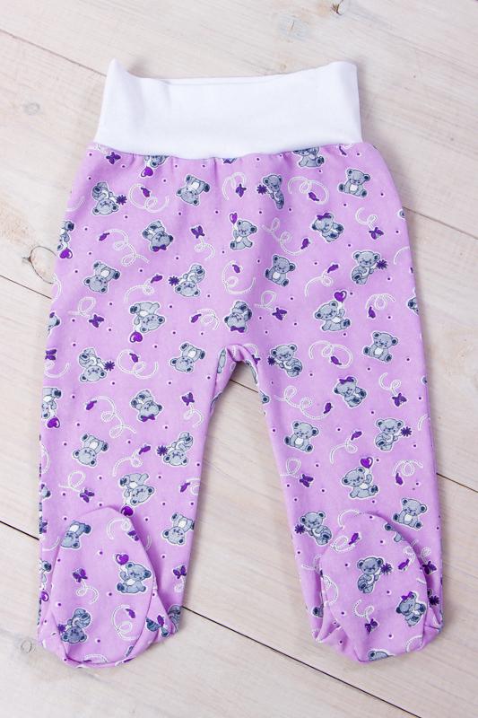 Ползунки ясельные для девочки Носи свое Евро Мишки 80 см Сиреневый (5034-024-5-v16) Ползунки ясельные для девочки Носи свое Евро Мишки 80 см Сиреневый (5034-024-5-v16)
