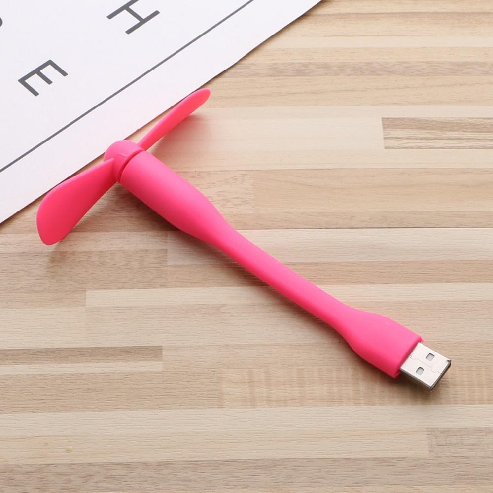 Вентилятор для повербанков и ноутбуков Розовый - фото 8