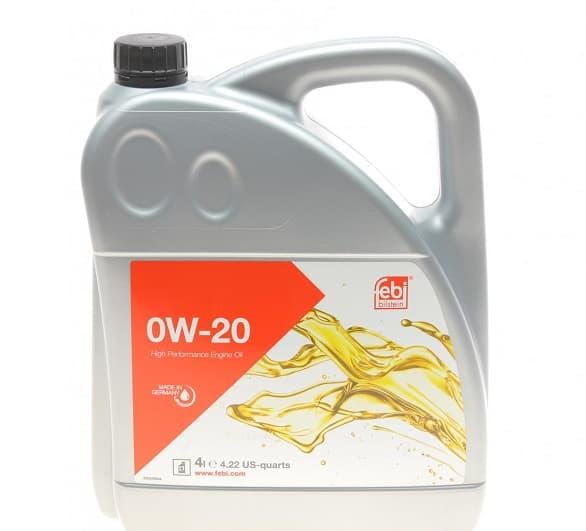 Моторное масло FEBI SAE 0W-20 4 л