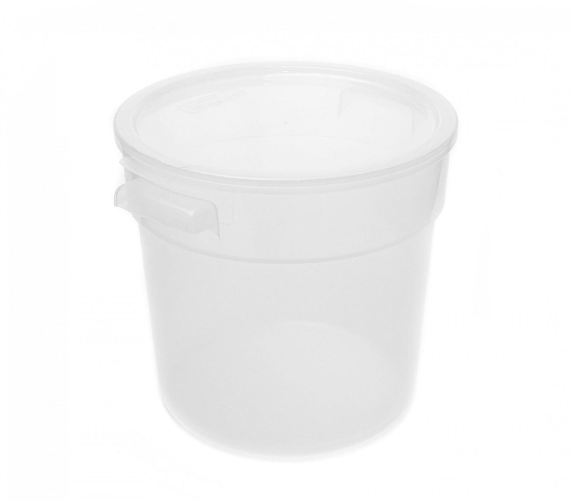 Контейнер круглый для хранения продуктов с крышкой One Chef 5,5 л Прозрачный