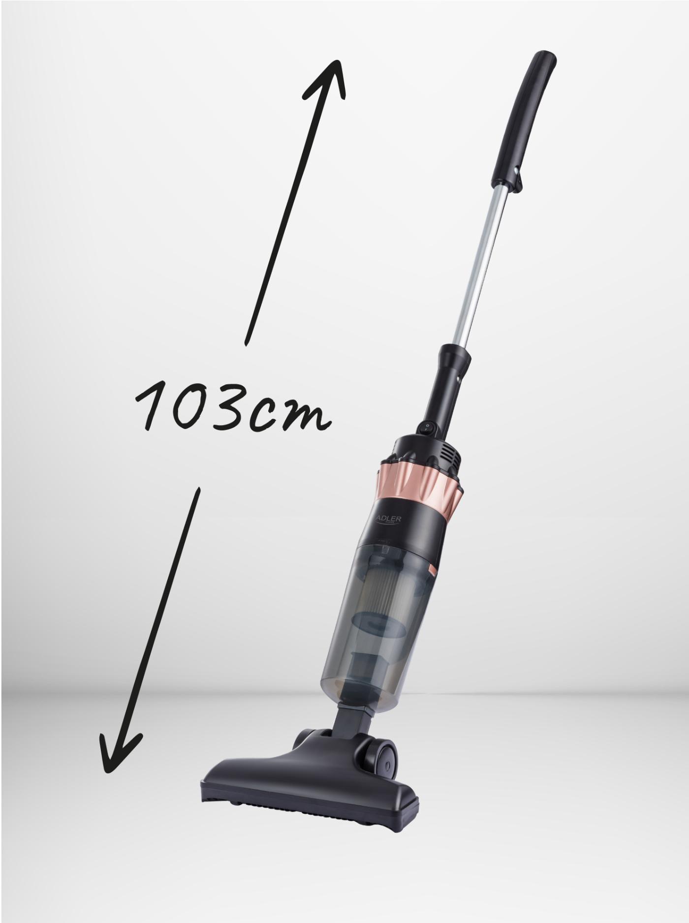 Пылесос контейнерный Adler AD 7049 2в1 НЕРА с насадкой для салона автомобиля 800W 0,8л Black (AD7049) - фото 7