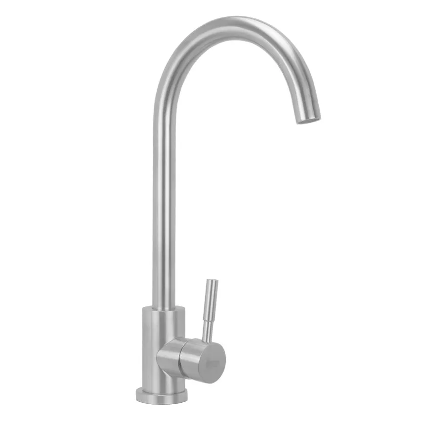 Смеситель для кухни Wezer EKO4A-01 Нержавеющая сталь