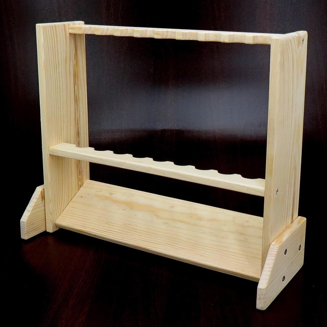 Органайзер для вудок із дерева Болонь 9 Бланже (РИБ-091301) - фото 7 Органайзер для вудок із дерева Болонь 9 Бланже (РИБ-091301) - фото 7