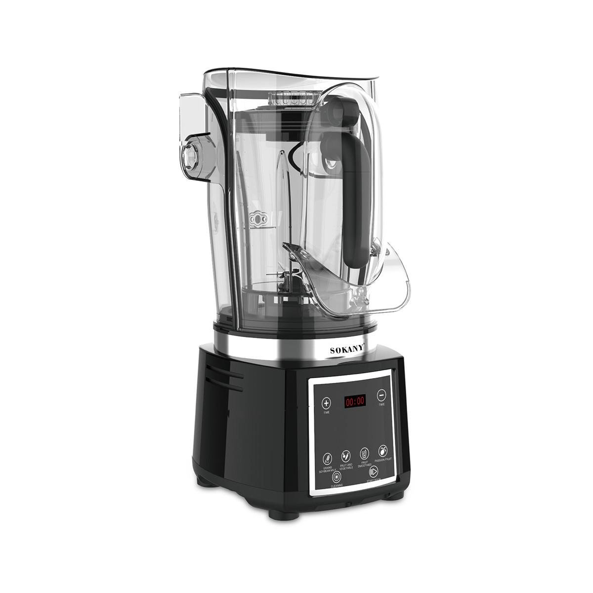 Блендер стационарный Sokany SK-03037 с чашей 2 л Черный (2355584688)