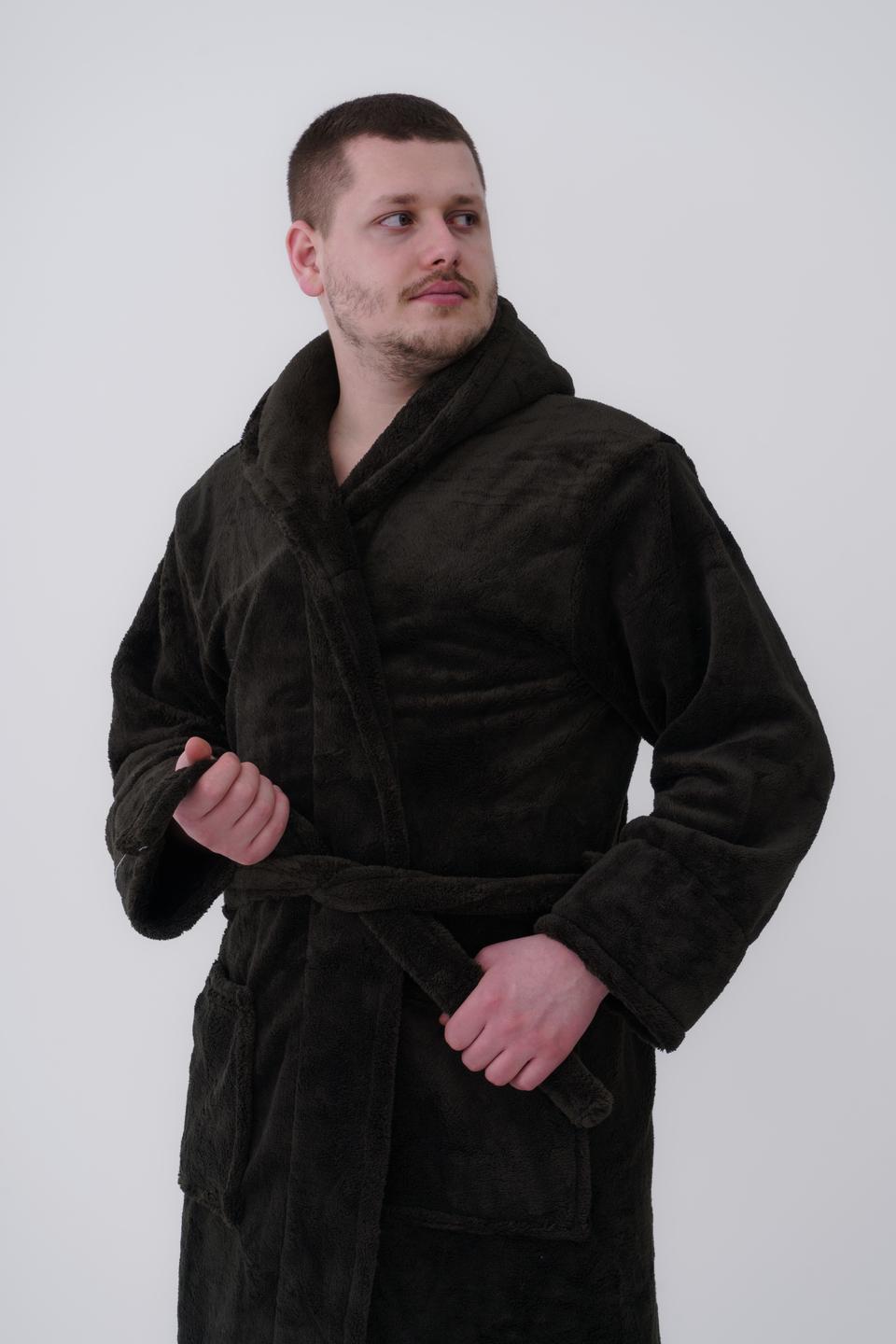 Халат чоловічий UT Store L Хакі - фото 3