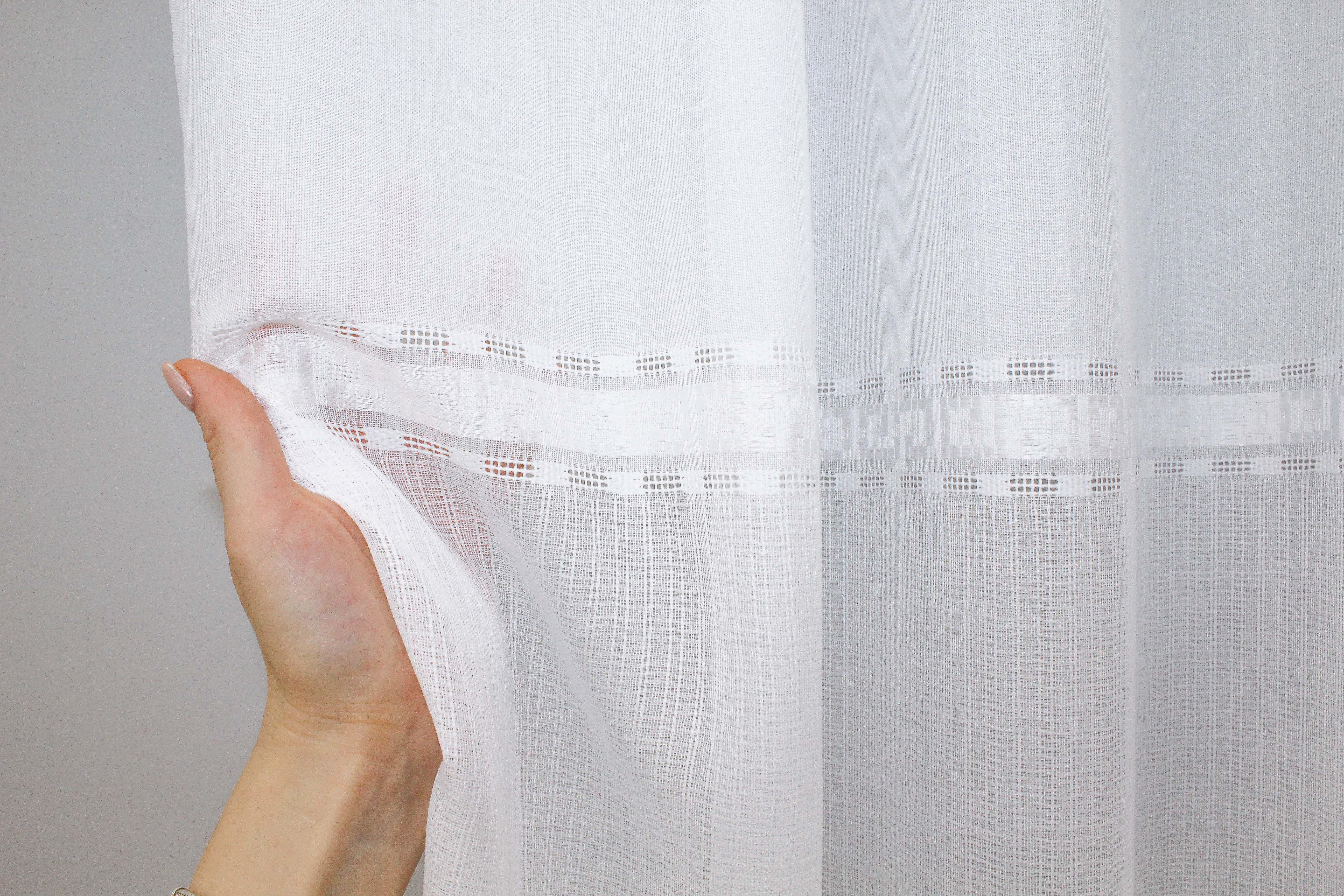 Тюль VR-Textil 1357т Мережка льон 300х270 см Білий (42-0083) - фото 5 Тюль VR-Textil 1357т Мережка льон 300х270 см Білий (42-0083) - фото 5