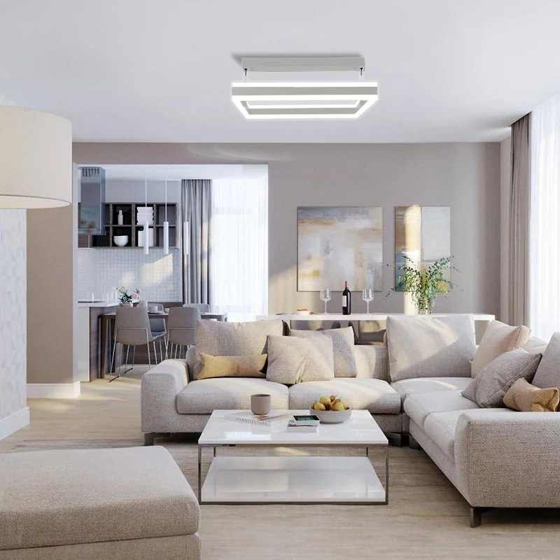 Люстра-смарт світлодіодна підвісна ESLLSE STELLA S 100 Вт 500x500x1200 мм Сірий (141-10308-01) - фото 5 Люстра-смарт світлодіодна підвісна ESLLSE STELLA S 100 Вт 500x500x1200 мм Сірий (141-10308-01) - фото 5