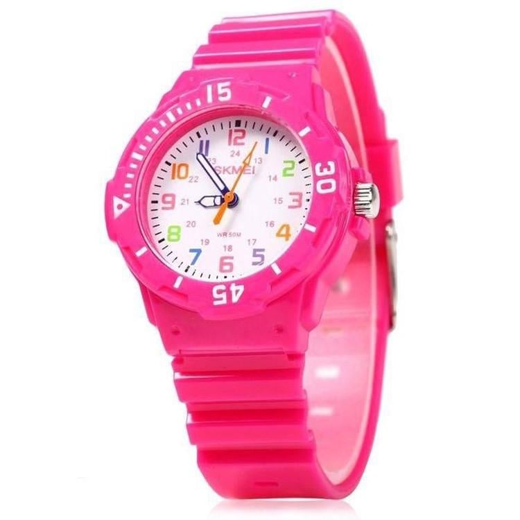 Часы наручные детские Skmei 1043RS watch Rose/Red (12362)