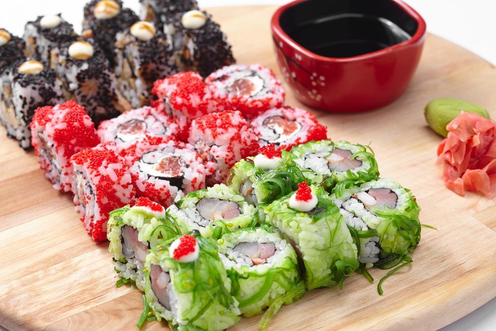 Картина на полотні Суші 50х70 см (Q174)