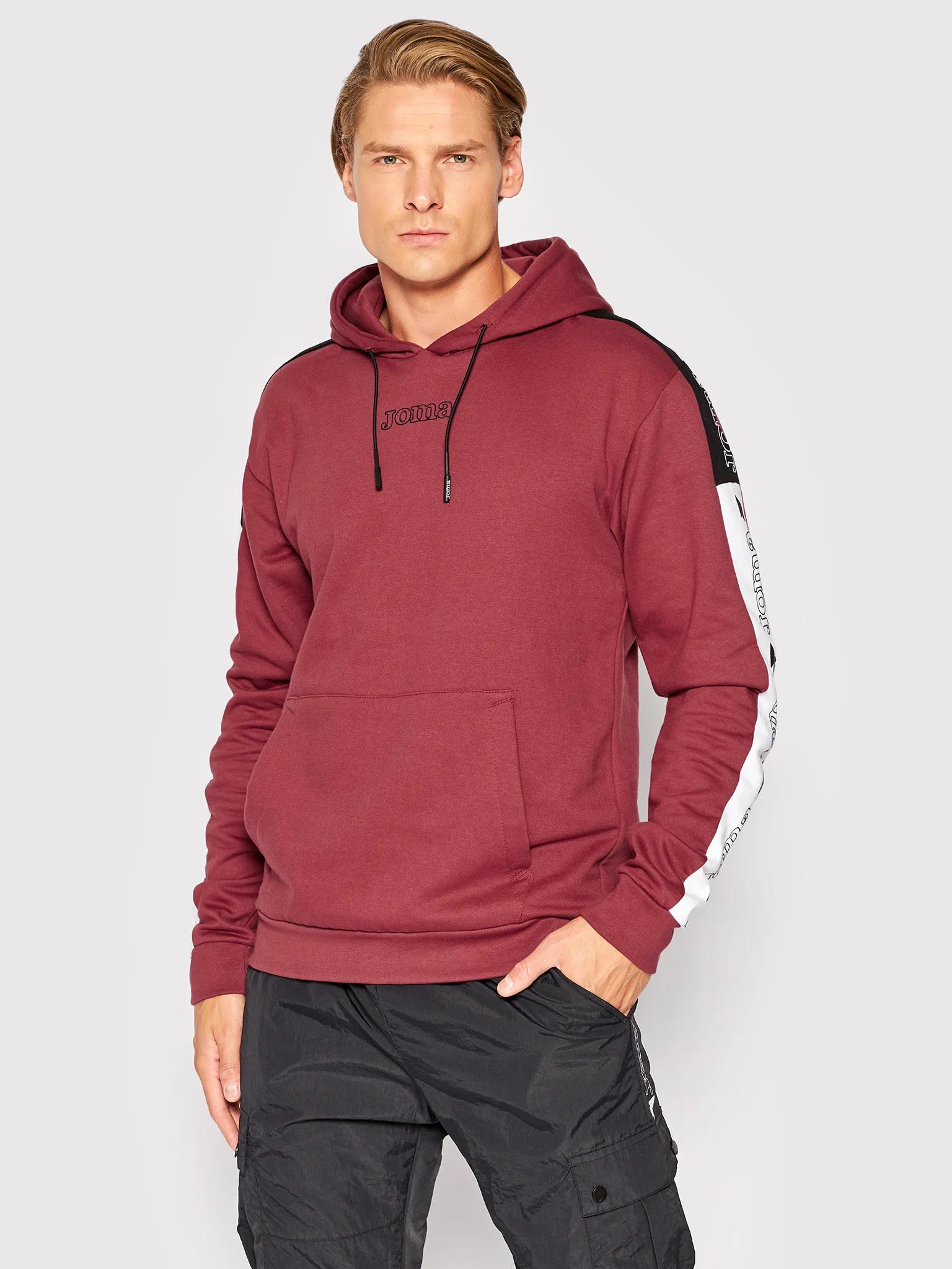 Реглан Joma 102539.650 Urban Street Hoodie L Burgundy (8445456074823)