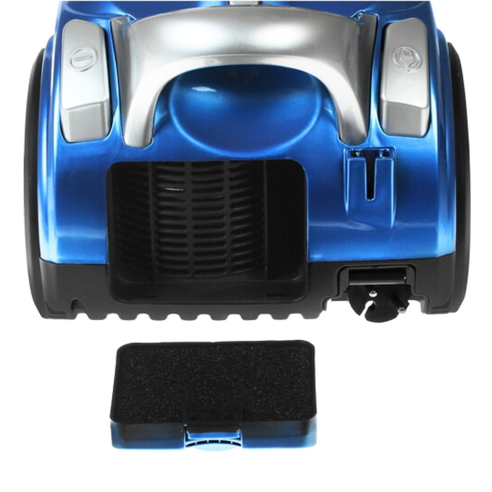 Пылесос контейнерный Hoffmans HM-8801 циклонного типа без мешка 1800W Синий (120.1854) - фото 9 Пылесос контейнерный Hoffmans HM-8801 циклонного типа без мешка 1800W Синий (120.1854) - фото 9