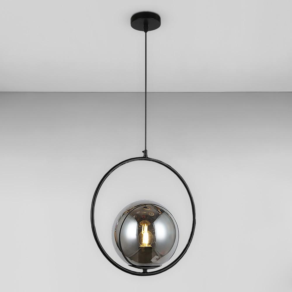 Люстра підвісна лофт Light House LS-17186-1 BK/BK Чорний