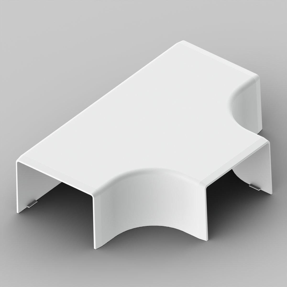 Соединитель Т-образный KOPOS для короба LH 60x40 мм безгалогенный Белый (8654RHF_HB)