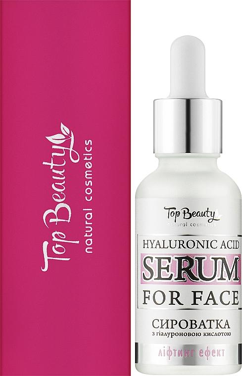 Сыворотка для лица Top Beauty Лифтинг эффект с гиалуроновой кислотой 30 мл (18807)