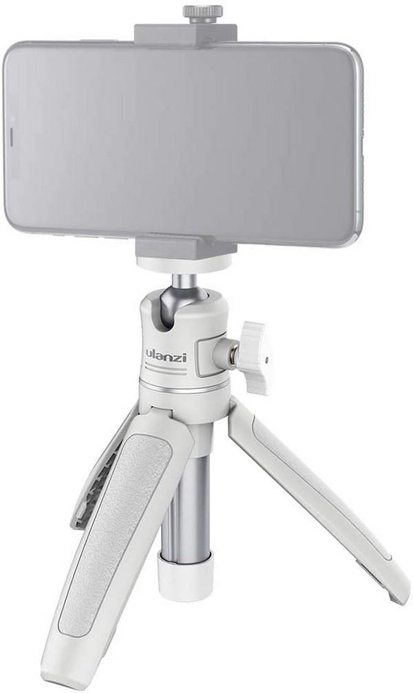 Мини-штатив Ulanzi MT-08 для камеры и смартфона White - фото 6