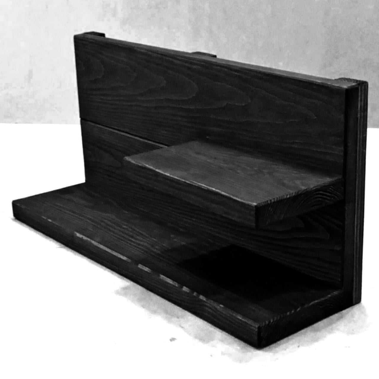 Полка для ванной из дерева Хаген Венге (ВНП/001512)