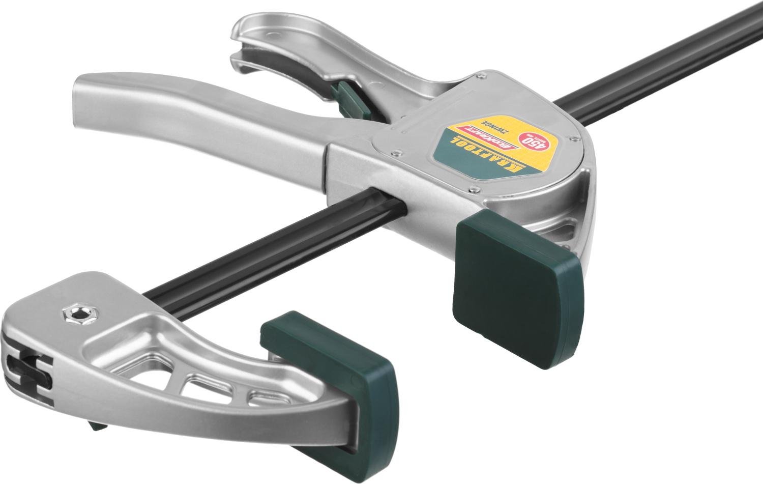 Струбцина Kraftool ручна пістолетна рухливі губки 300х500 мм (32228-30) - фото 2 Струбцина Kraftool ручна пістолетна рухливі губки 300х500 мм (32228-30) - фото 2