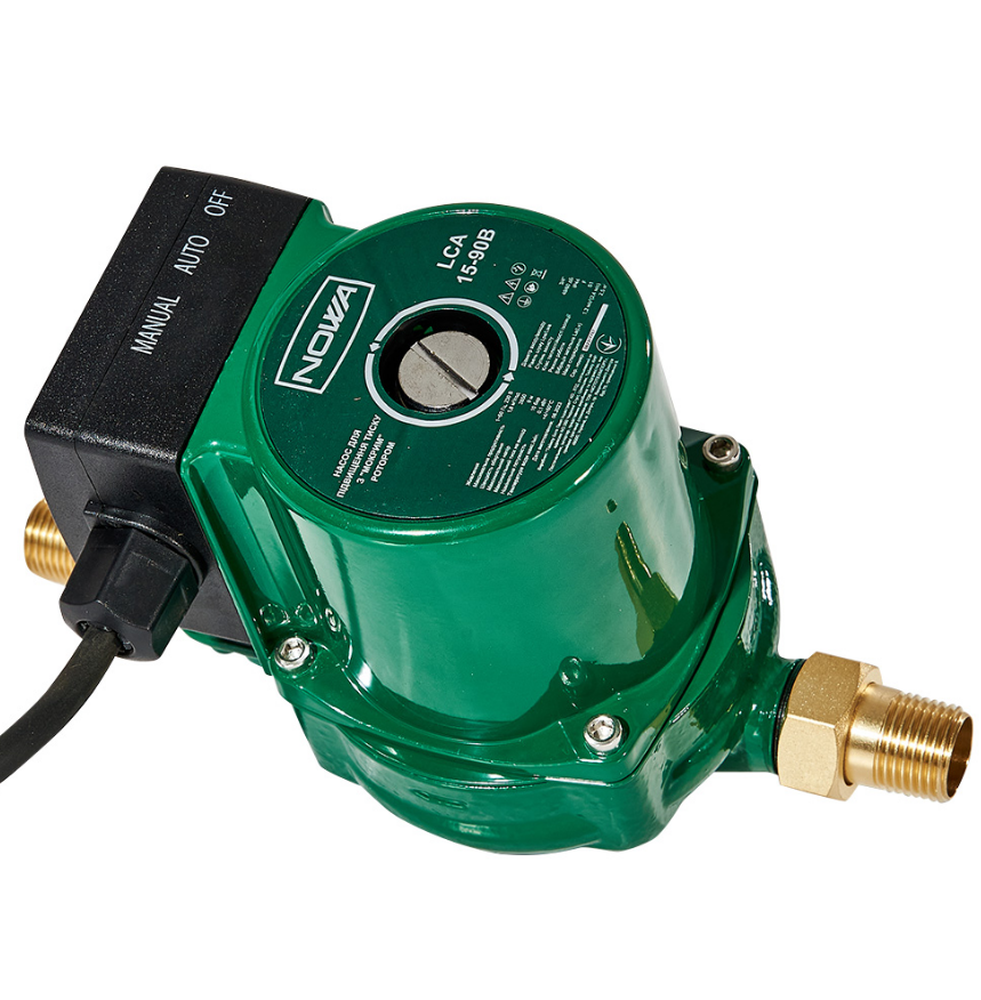 Насос для повышения давления NOWA LCA 15-90B с мокрым ротором (AMT-188799) - фото 2 Насос для повышения давления NOWA LCA 15-90B с мокрым ротором (AMT-188799) - фото 2