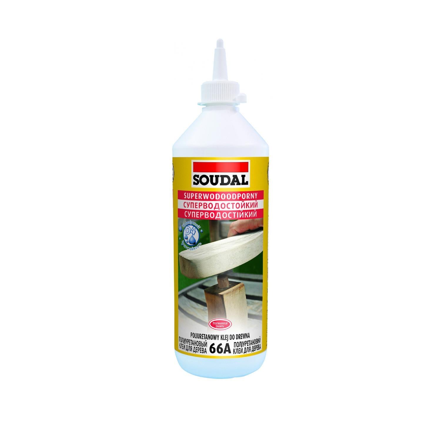 Клей для дерева влагостойкий полиуретановый SOUDAL 66А D4 0,25 кг 3 шт. Желтый (000030000066002500) Клей для дерева влагостойкий полиуретановый SOUDAL 66А D4 0,25 кг 3 шт. Желтый (000030000066002500)