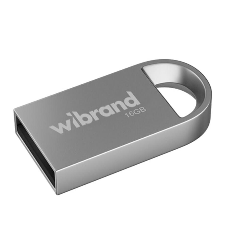 Флеш-память USB Wibrand Lynx 16 Гб Серебряный (3001624227)