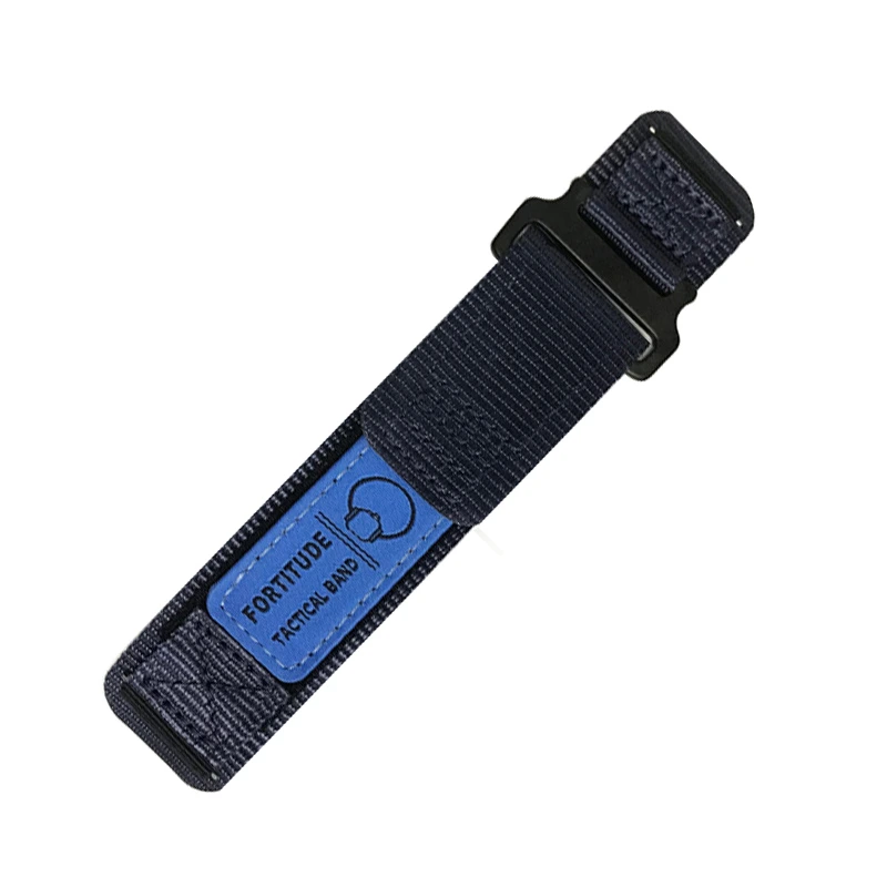 Ремінець для годинника Nylon 22 мм Blue (12559) Ремінець для годинника Nylon 22 мм Blue (12559)