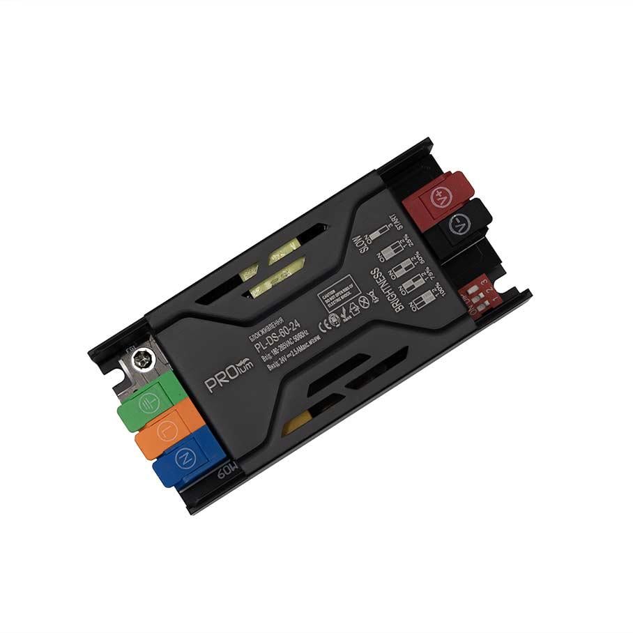 Блок питания Prolum Dimmer/Slow Start DS 24V 60W 2,5А IP20 (19196) Блок питания Prolum Dimmer/Slow Start DS 24V 60W 2,5А IP20 (19196)