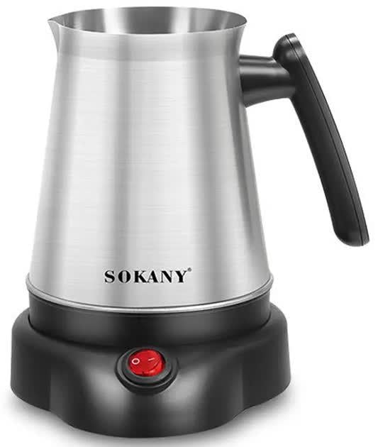 Турка электрическая Sokany SK-09044 800 мл 600 Вт (30343823)
