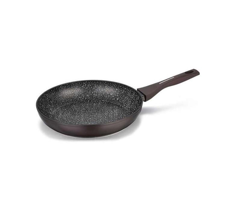 Сковорода алюмінієва Con Brio Eco Granite 20х4,9 см Коричневий