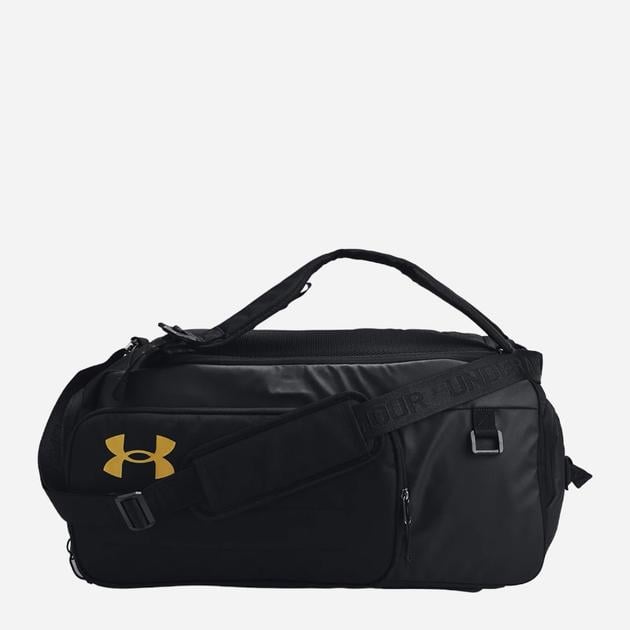 Спортивна сумка Under Armour Contain Duo MD BP Duffle 28L Уні 26,5x25x48 см Чорний (1381919-001)