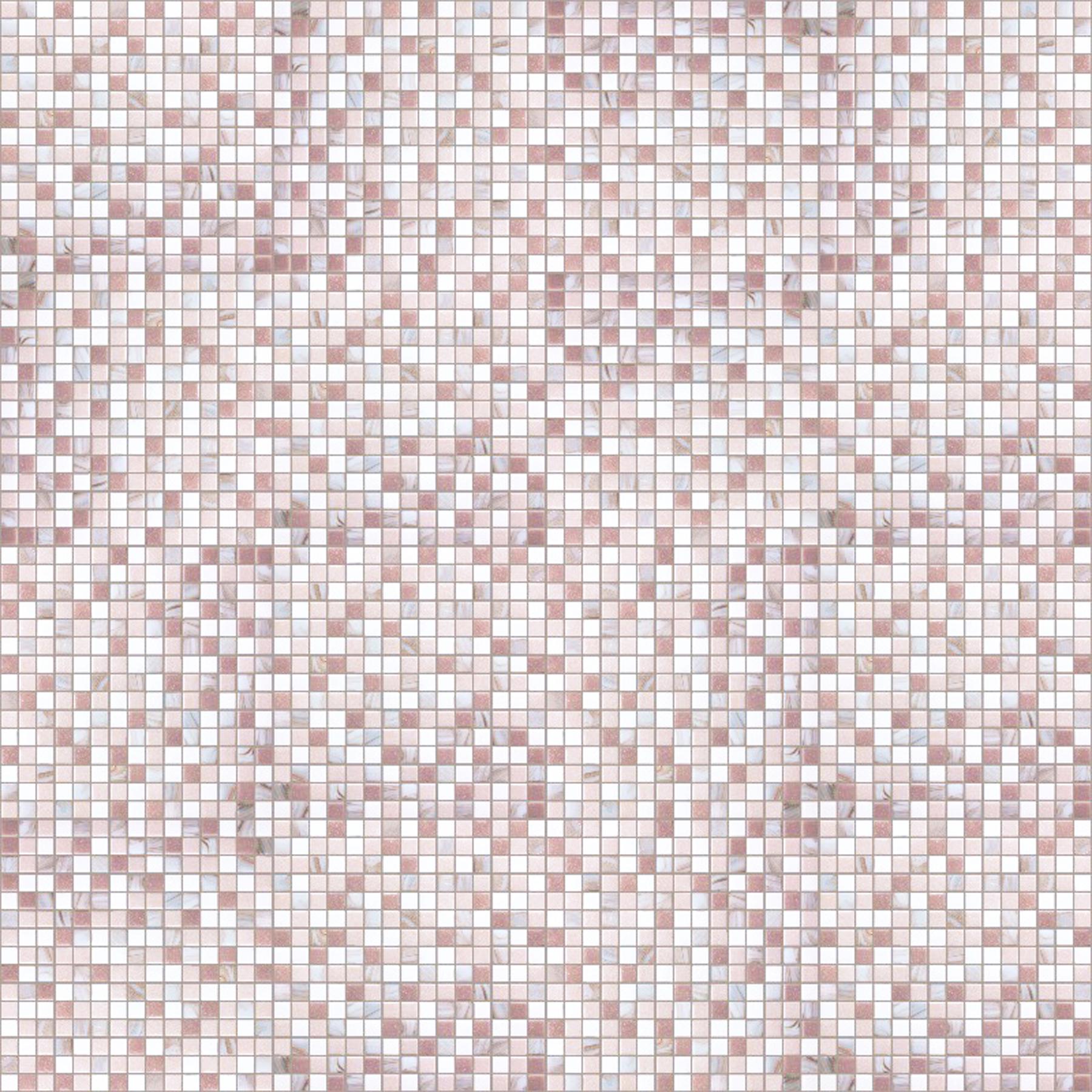 Мозаїка скляна мікс Colibri Mosaic Артика 79 Світло-рожевий