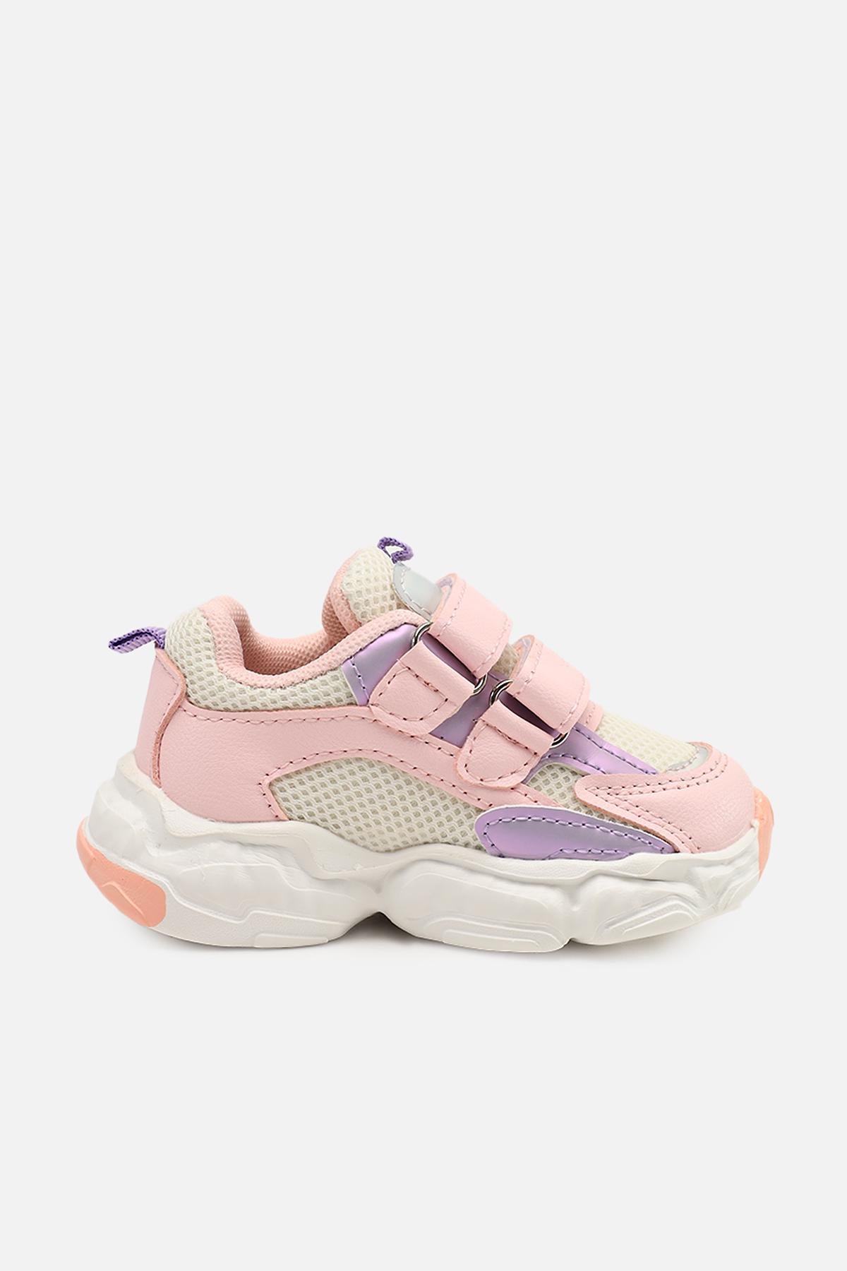 Кросівки для дівчинки ЦБ-00273873 на плоскій підошві р. 21 Рожевий (SKT001056629) - фото 2