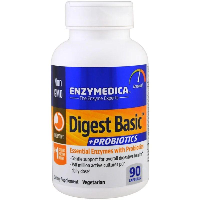 Натуральная добавка Enzymedica Digest Basic + Probiotics 90 капс. (7674) Натуральная добавка Enzymedica Digest Basic + Probiotics 90 капс. (7674)