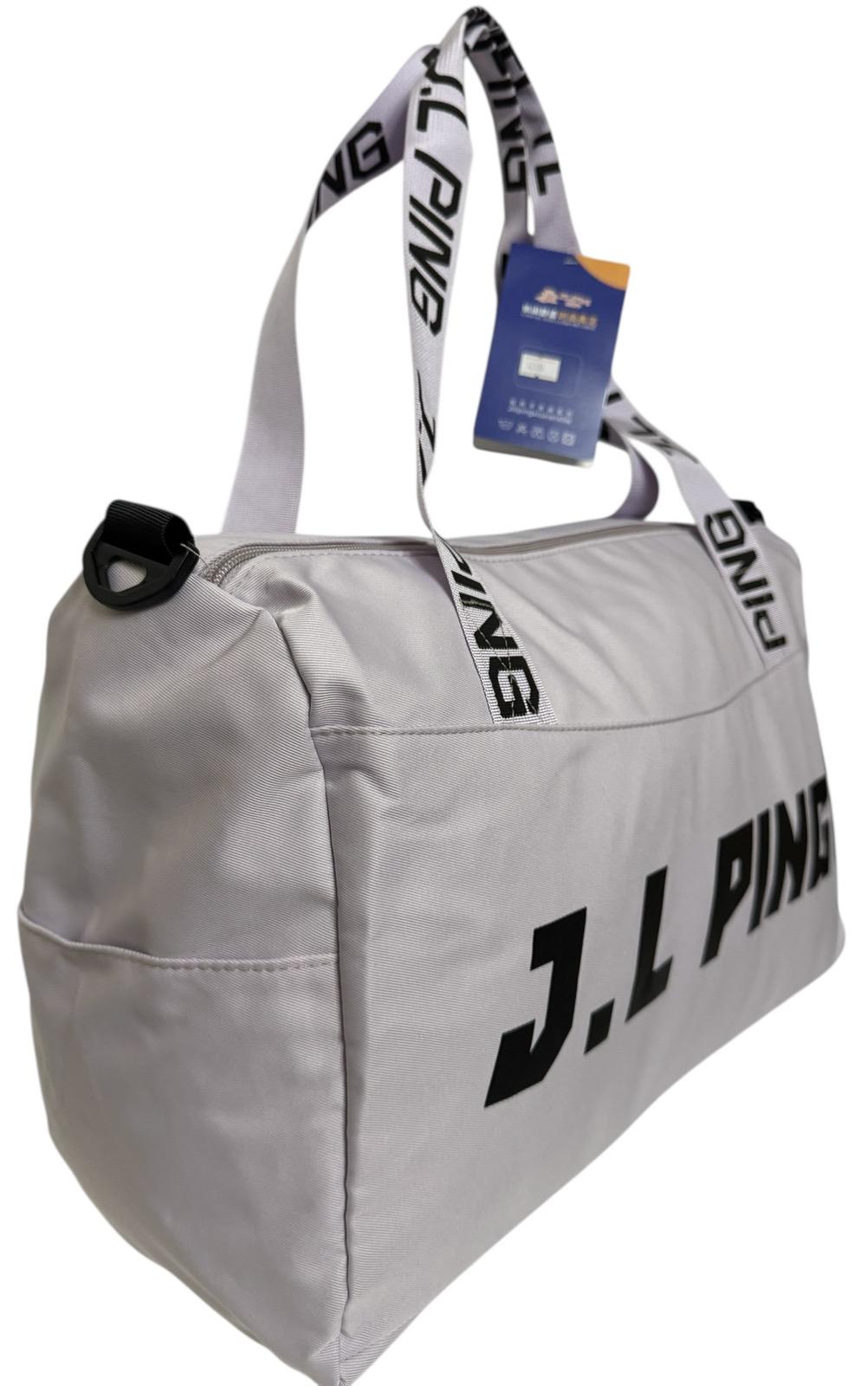 Сумка дорожня 50 л з боковими кишенями та з довгим ремінем через плече Бежевий (4200) - фото 2