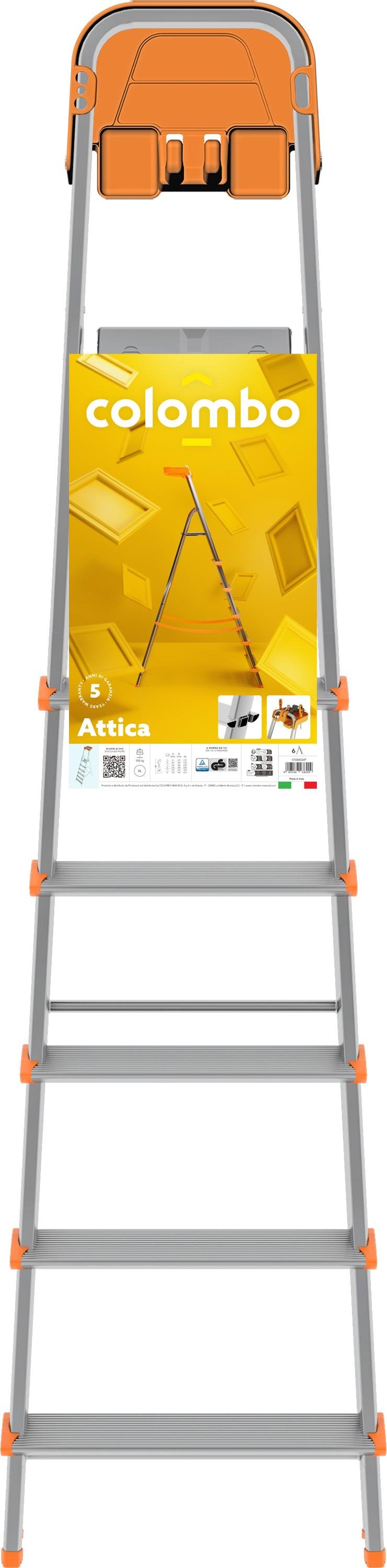 Лестница Colombo Attica 6 ступеней (S108A06P) - фото 2 Лестница Colombo Attica 6 ступеней (S108A06P) - фото 2