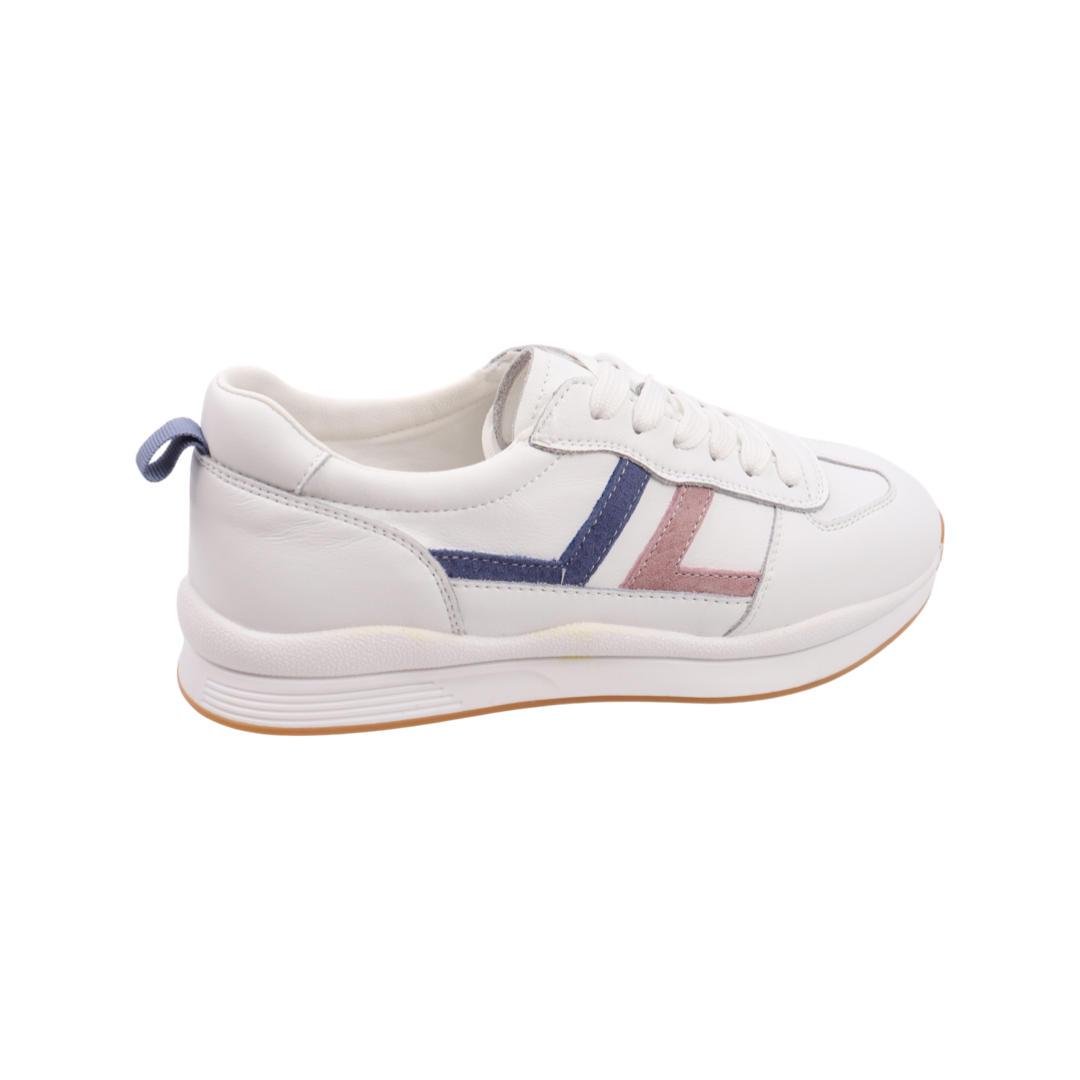 Кросівки жіночі Vikonty зі шкіри р. 38 Білий (350-22DTS) - фото 4