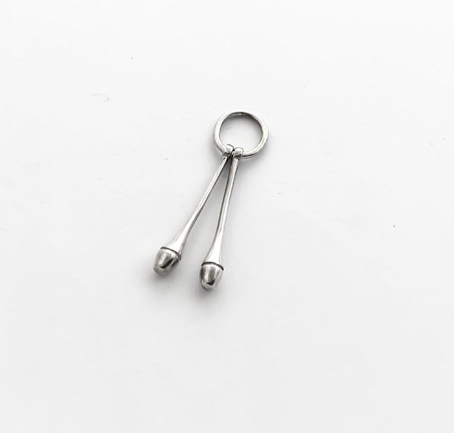 Кулон Maxi Silver 9312 Булава гимнастическая (89312)