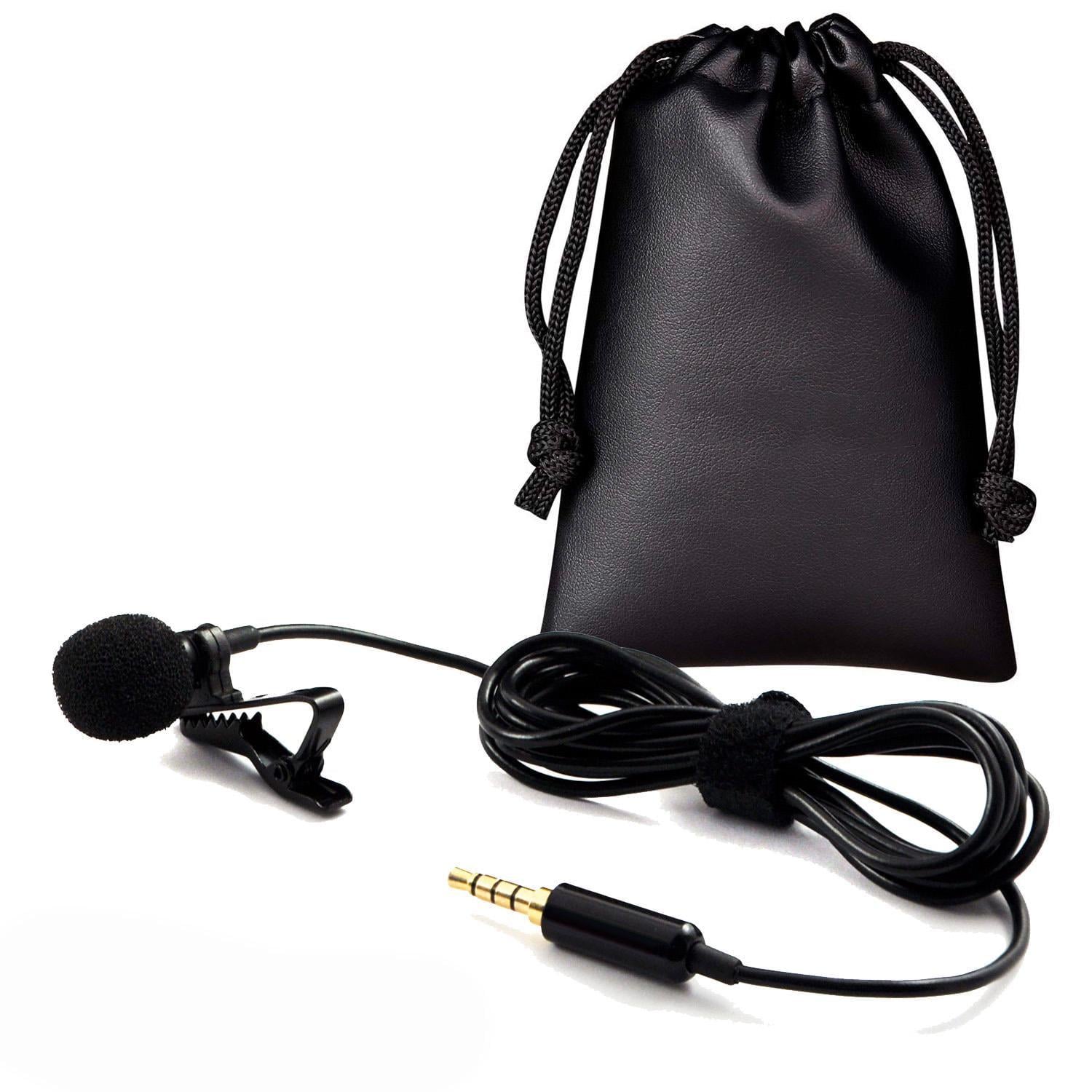 Микрофон петличный EMISSE для смартфона камеры и ПК mini-jack 3,5 мм