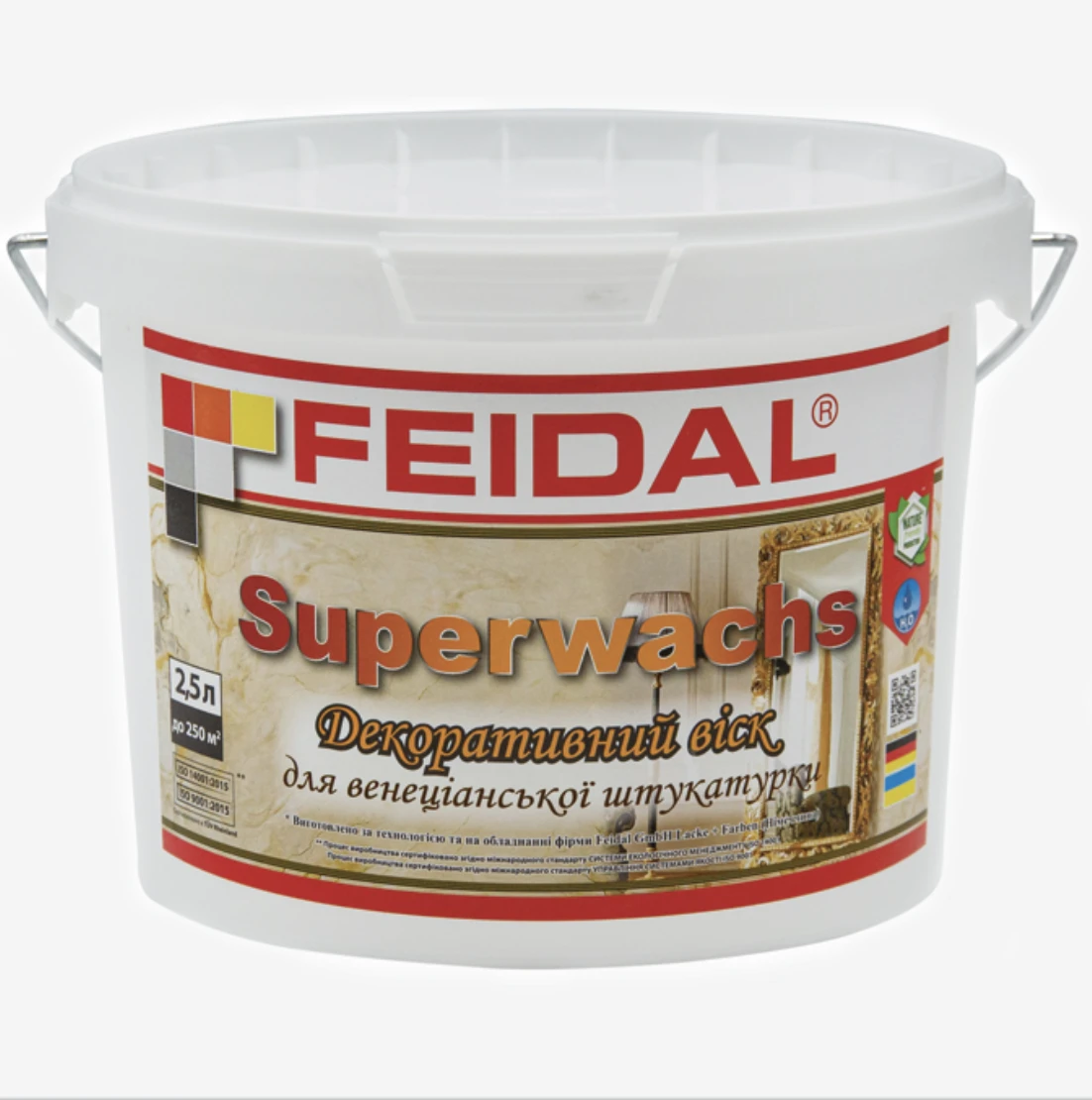 Декоративный воск для венецианской штукатурки Feidal Superwachs 2,5 л (2034870094) Декоративный воск для венецианской штукатурки Feidal Superwachs 2,5 л (2034870094)
