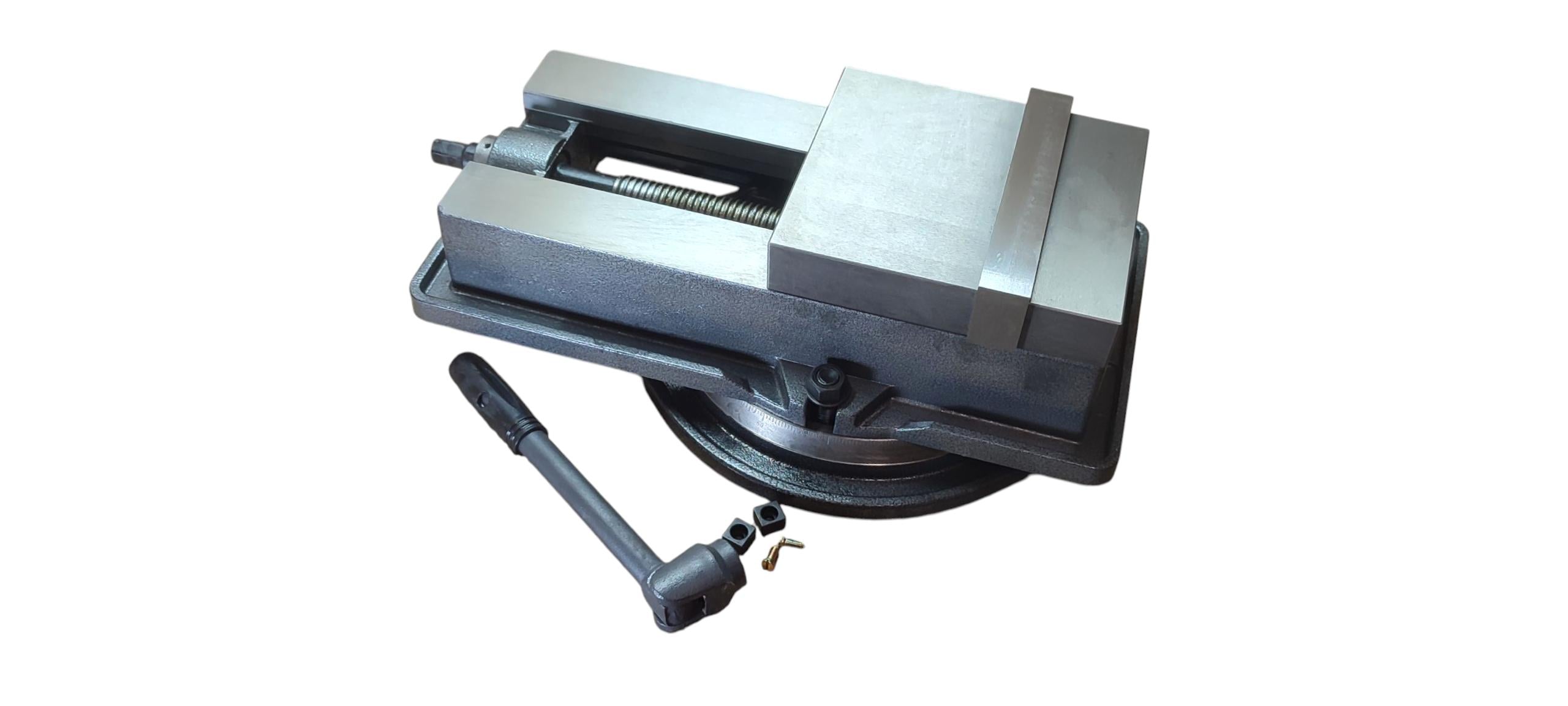 Тиски станочные QM16 Swivel OTTIMO прецизионные поворотные L губок 125 мм Тиски станочные QM16 Swivel OTTIMO прецизионные поворотные L губок 125 мм