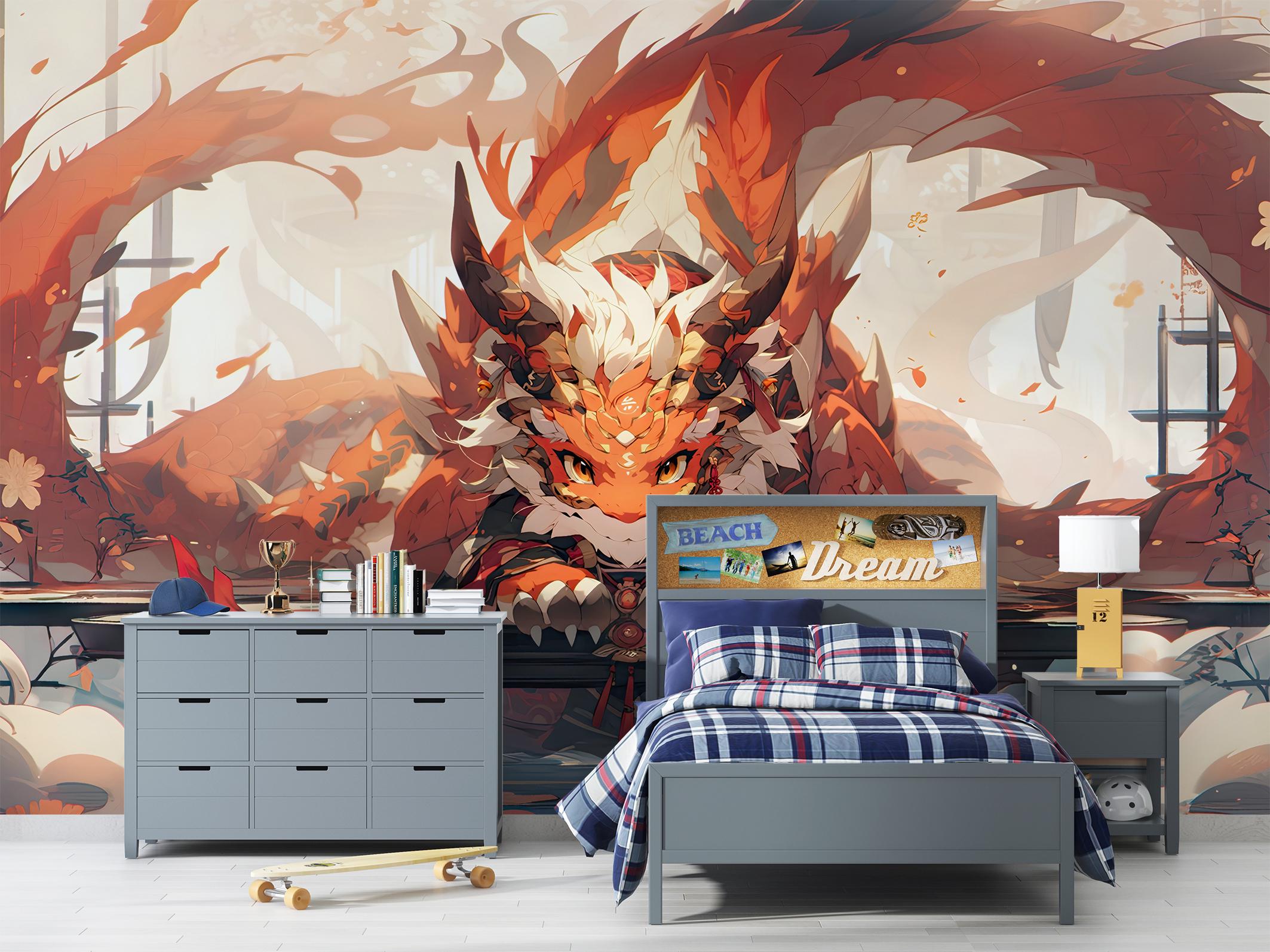 Фотообои флизелиновые Upstream Японский дракон защитник 230х153 см (S5KID-073/3) - фото 7 Фотообои флизелиновые Upstream Японский дракон защитник 230х153 см (S5KID-073/3) - фото 7