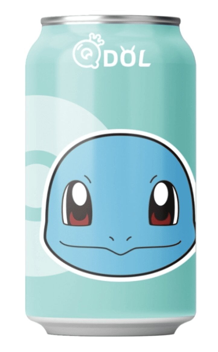 Газований напій Qdol Pokemon Citrus Squirtle 330 мл (1668308023)