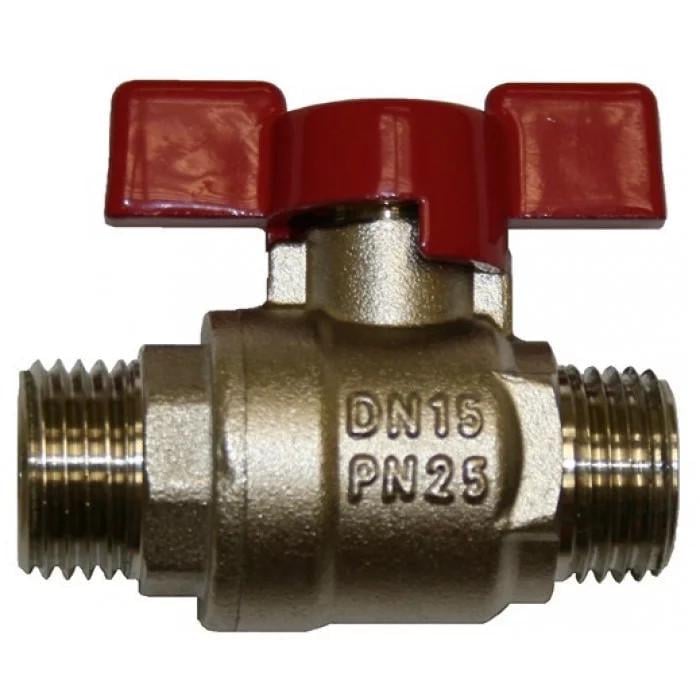Кран кульовий G-AP ЗЗ 3/4" ручка метелик