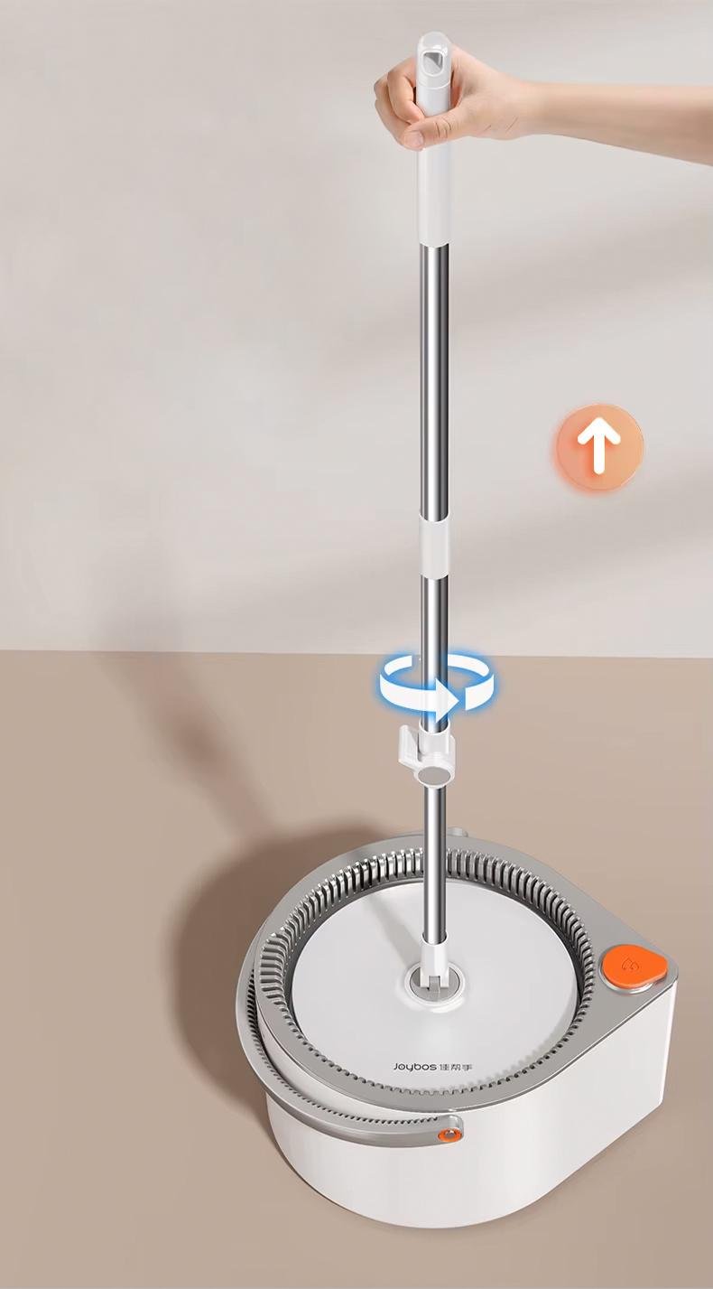 Набор швабра и ведро с отжимом Joybos Spin Mop S01 (JBS-XZTB-S1F1-JWT2P) - фото 3