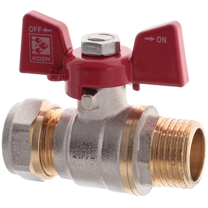 Кран кульовий KOER Wing KR.351 16x1/2" M (OL-LL1656)