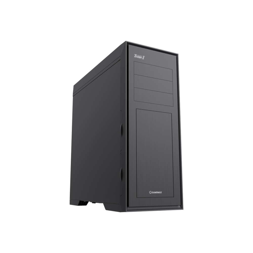 Корпус Full Tower GameMax Titan Silent 2 без блока питания, поддержка E-ATX, черный Корпус Full Tower GameMax Titan Silent 2 без блока питания, поддержка E-ATX, черный